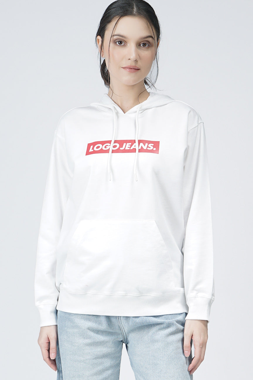 Sweater Hoodie  Bellona Offwhite