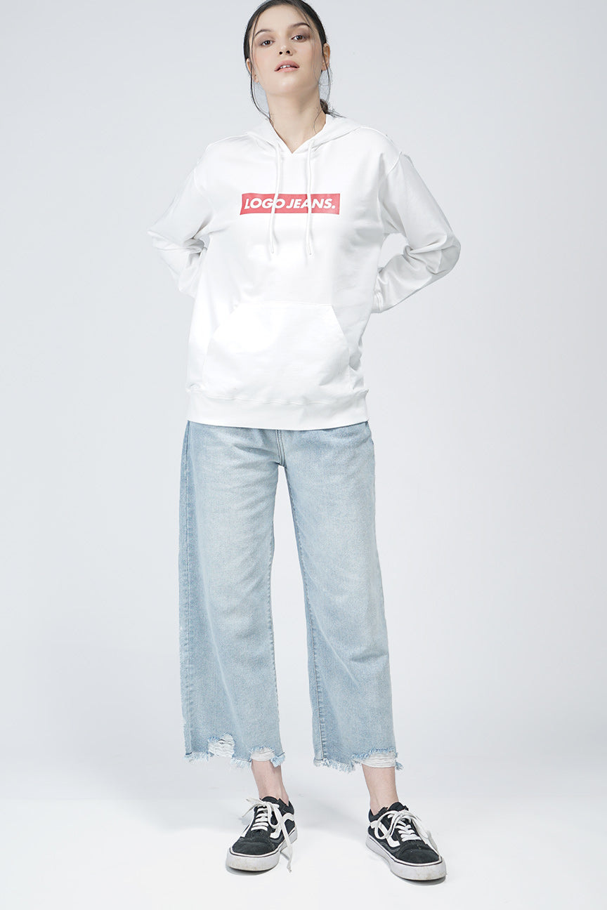 Sweater Hoodie  Bellona Offwhite