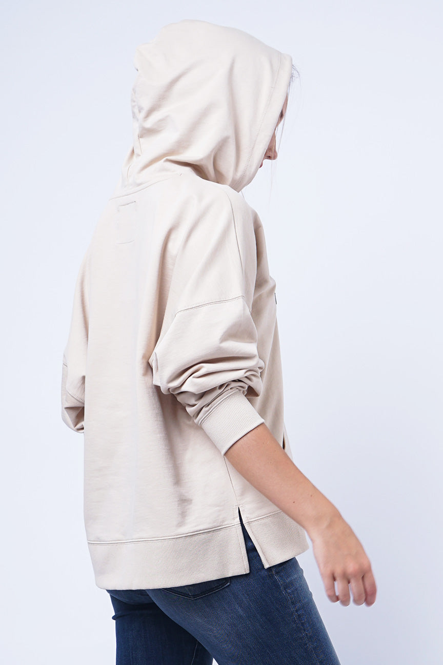 Sweater Hoodie Fredy Cream