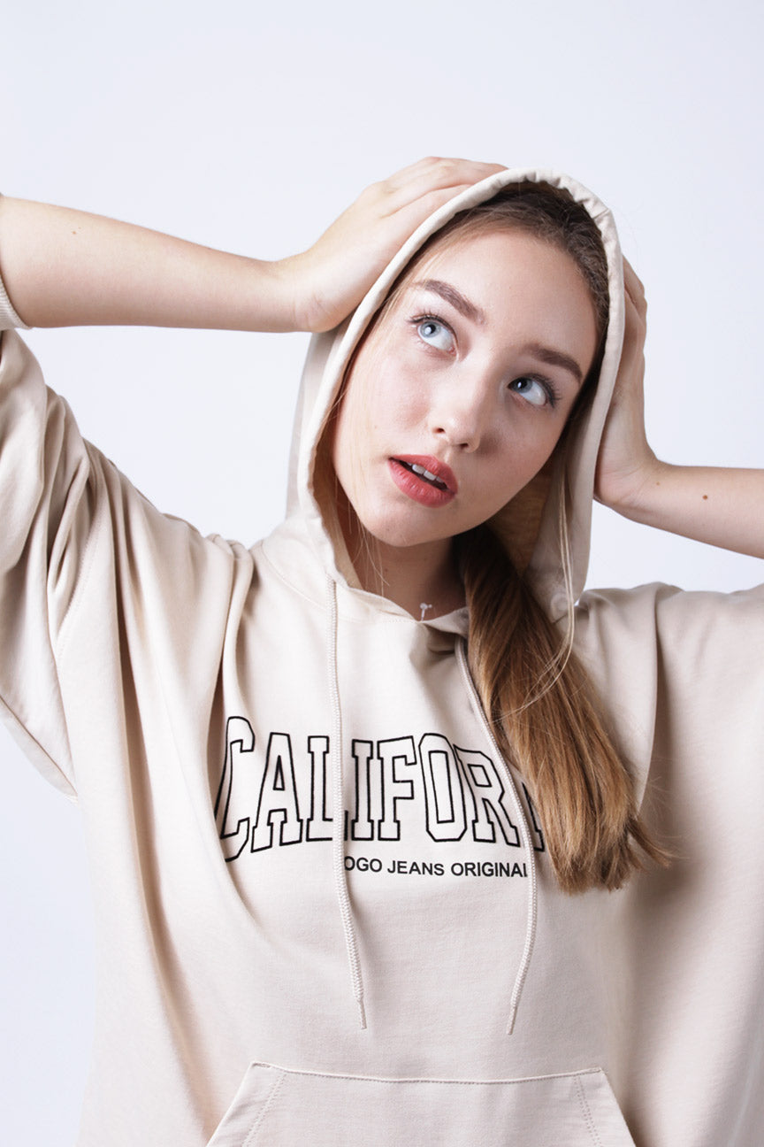 Sweater Hoodie Fredy Cream