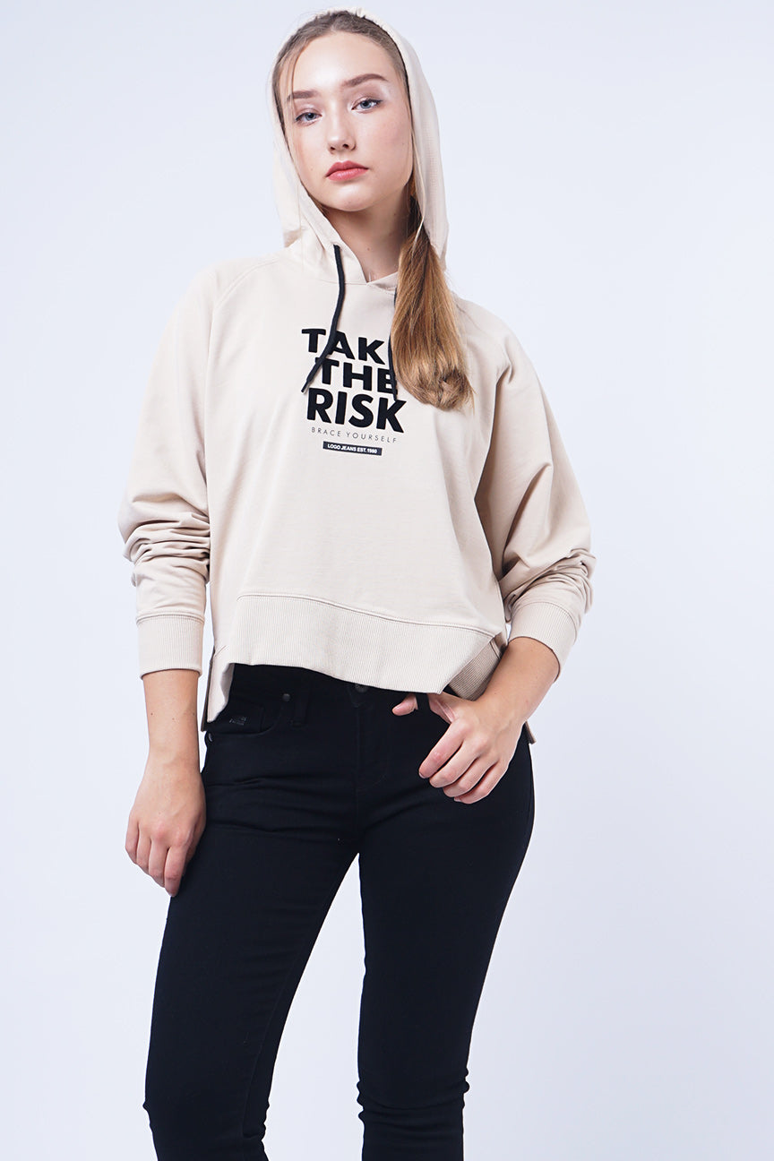Sweater Hoodie  Lalita Cream