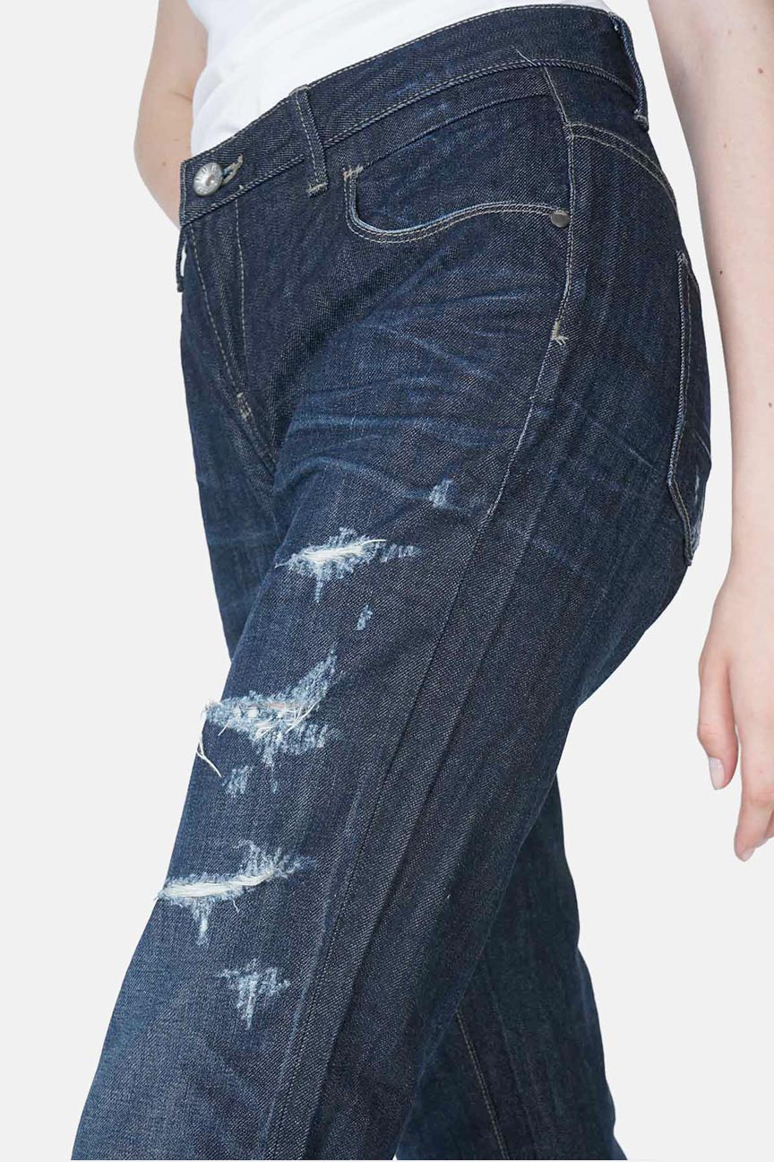 Jeans Boyfriend 75 Series Medium Blue