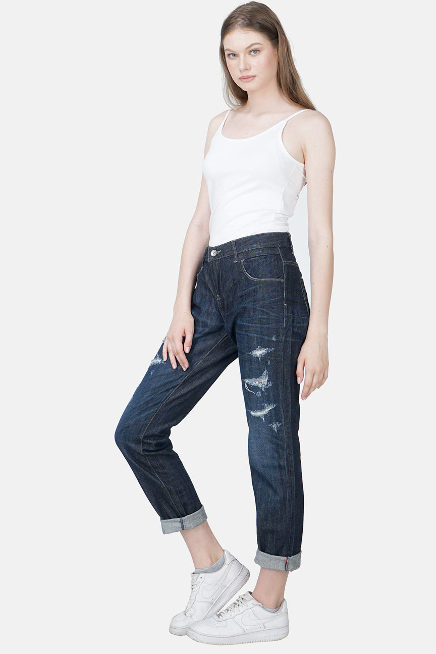 Jeans Boyfriend 75 Series Medium Blue