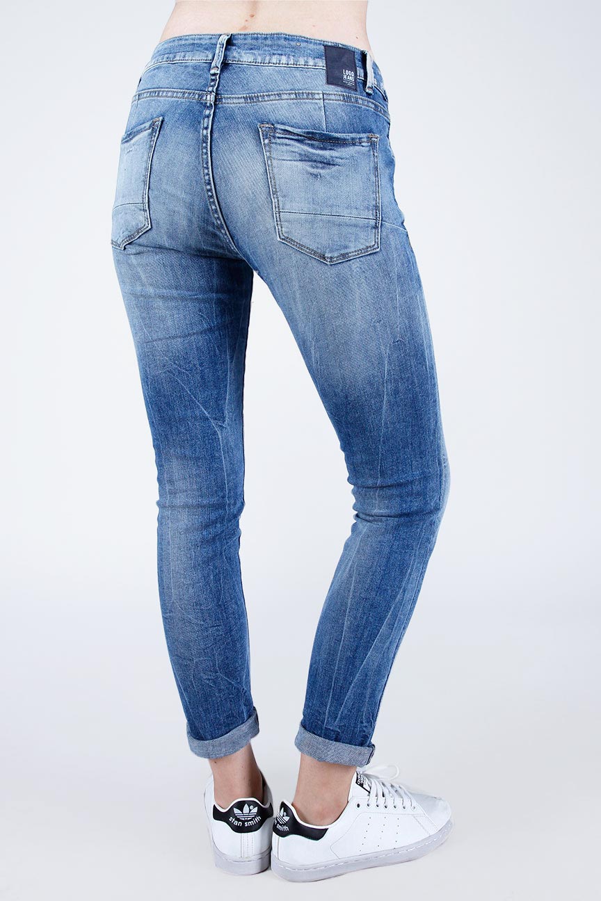 Jeans Skinny B6 Series Middle Waist Light Blue