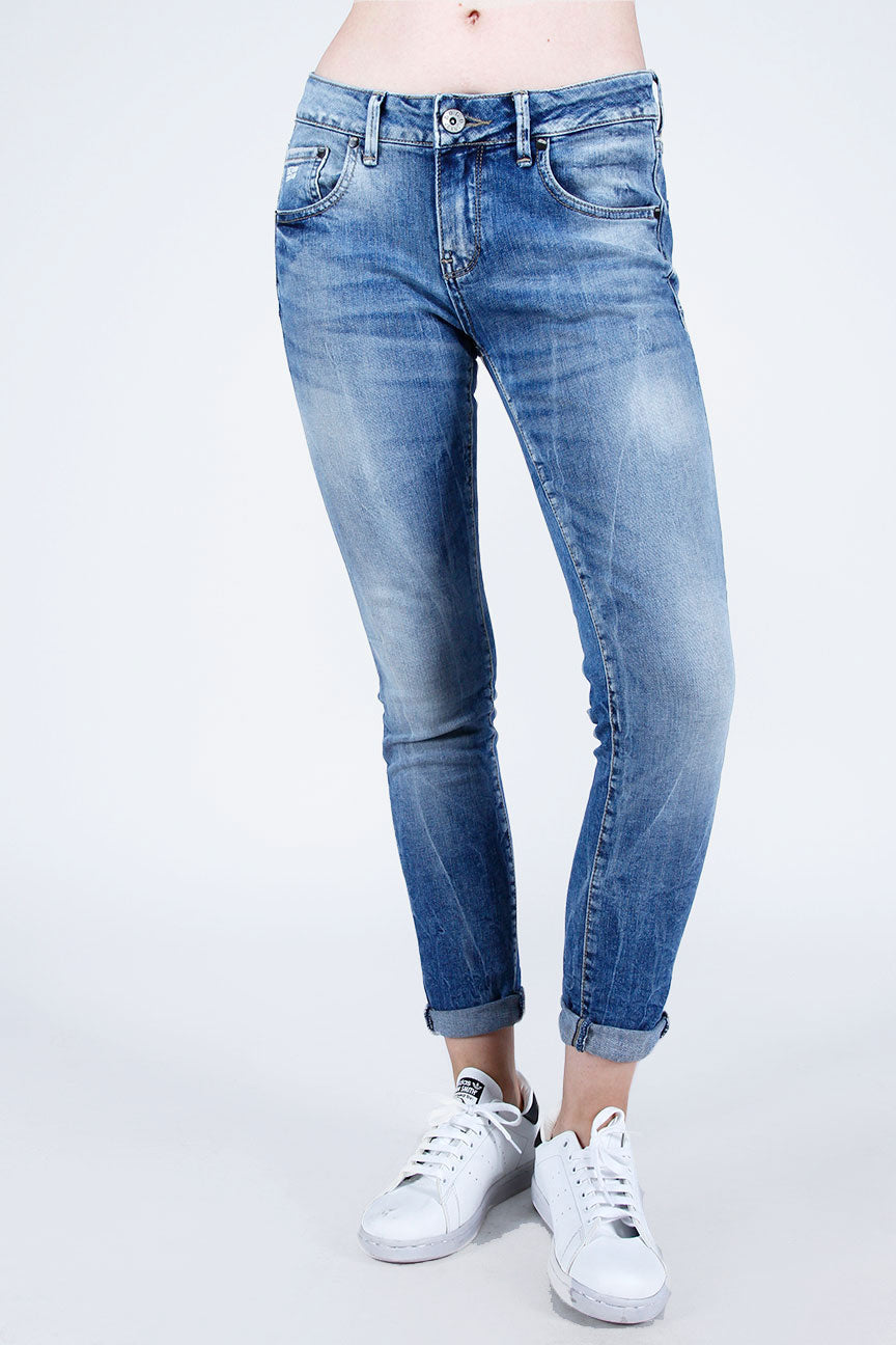 Jeans Skinny B6 Series Light Blue Middle Waist