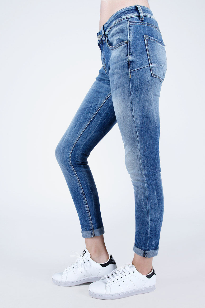 Jeans Skinny B6 Series Middle Waist Light Blue