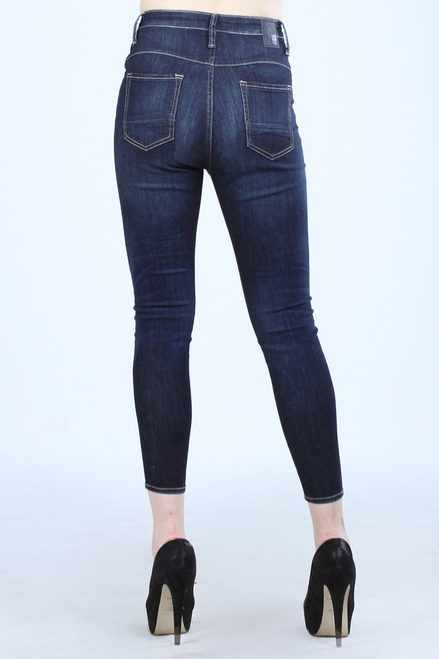 Jeans Skinny B8 Series  Hi-Waist Dark Blue