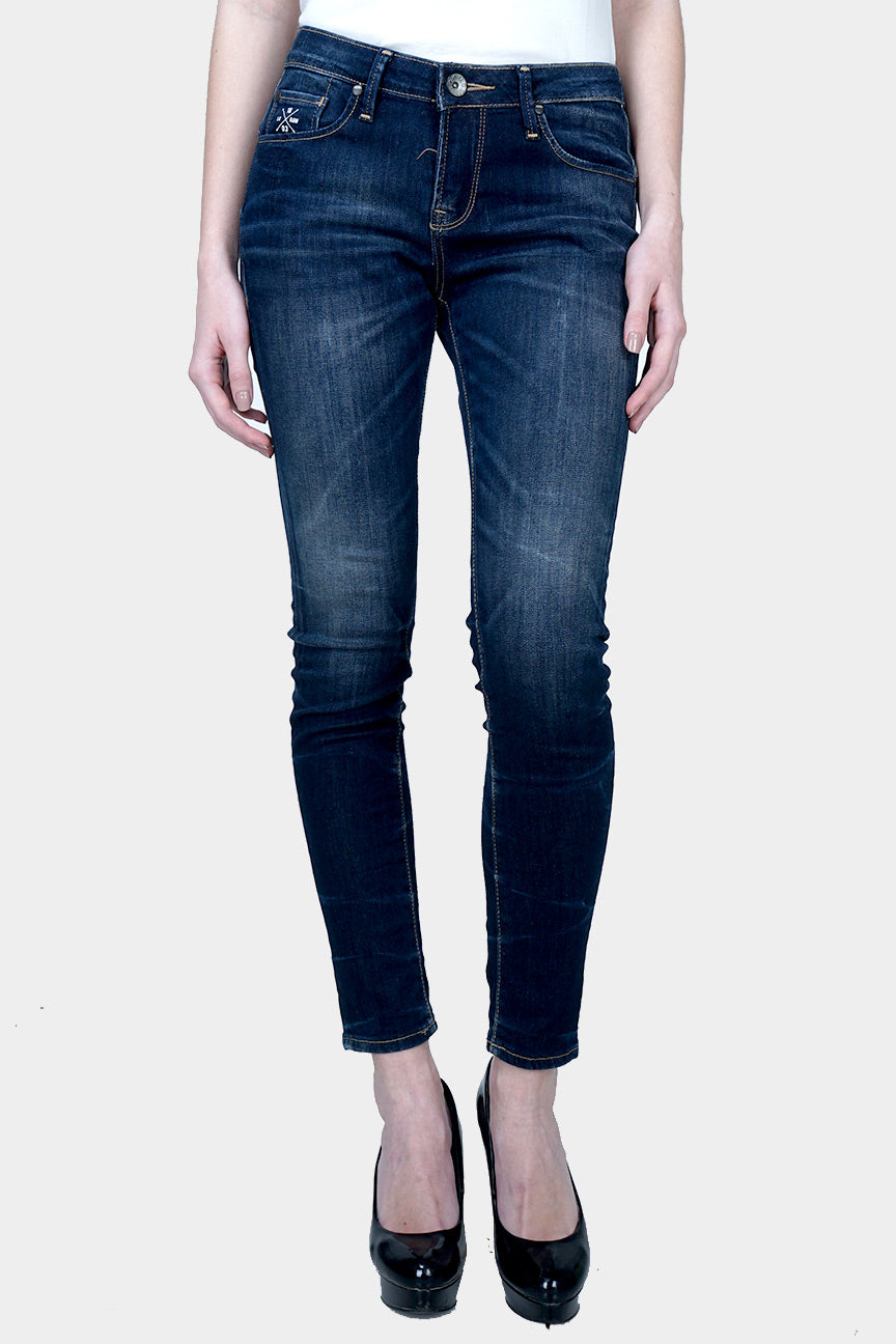 Jeans Skinny C9 Series Middle Waist Dark Blue