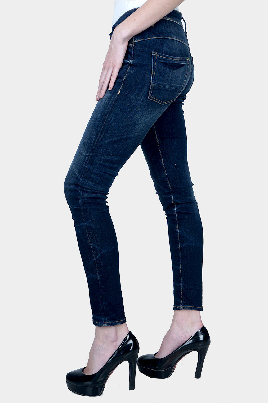 Jeans Skinny C9 Series Middle Waist Dark Blue