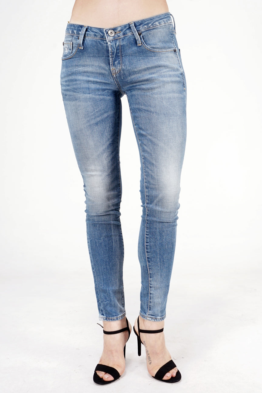 Jeans Skinny D2 Series Middle Waist Light Blue
