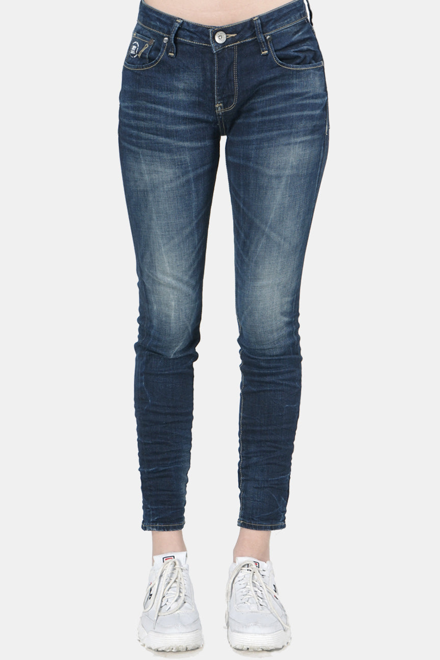 Jeans Skinny D2 Series Medium Blue Middle Waist
