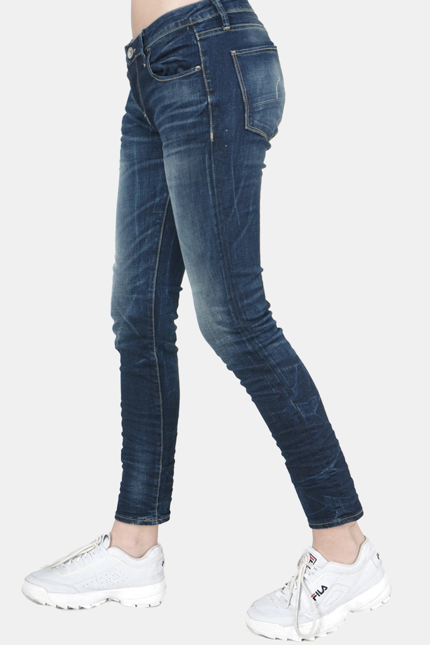 Jeans Skinny D2 Series Middle Waist Medium Blue