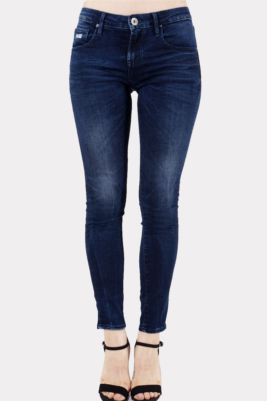 Jeans Skinny D3 Series Middle Waist Dark Blue 2