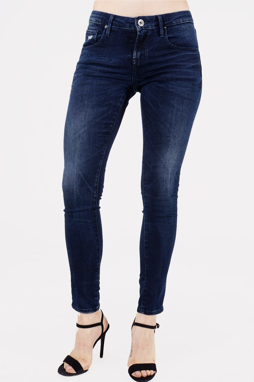 Jeans Skinny D3 Series Dark Blue Middle Waist 2