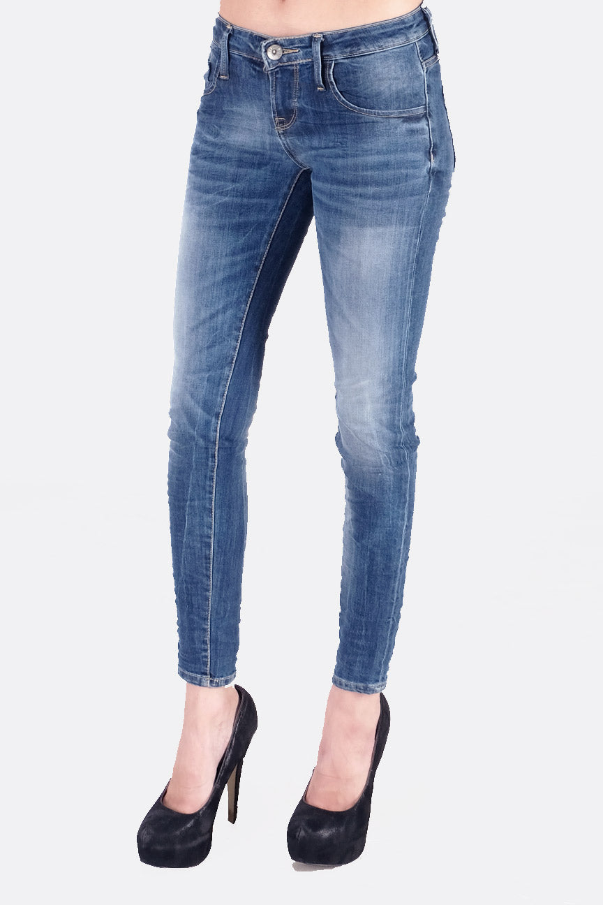 Jeans Skinny D7 Series Middle Waist Medium Blue