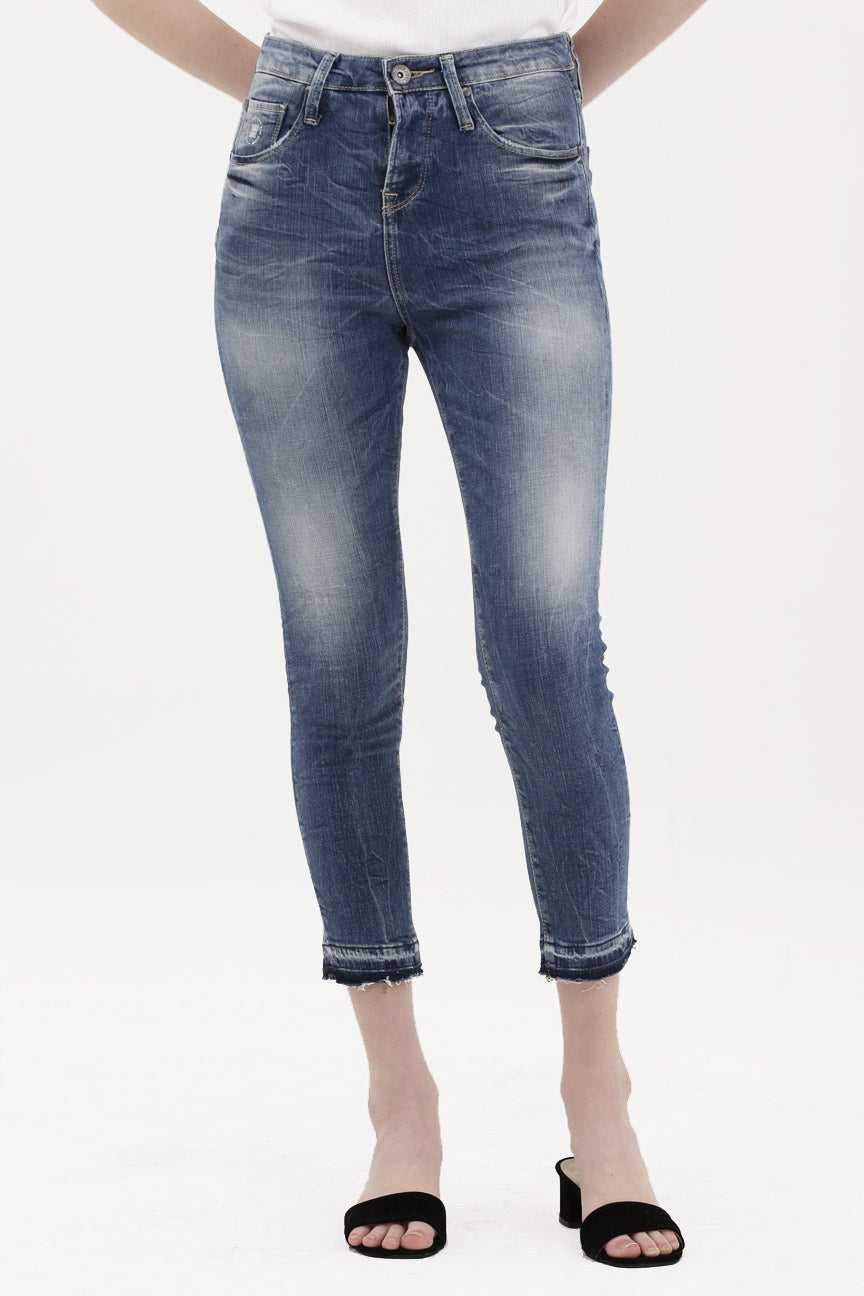 Jeans Skinny E3 Series Hi-Waist Medium Blue