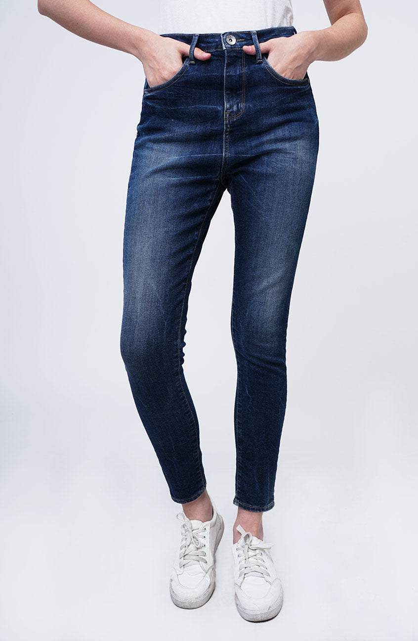 Jeans Skinny G4 Series Hi-Waist Handmade Dark Blue
