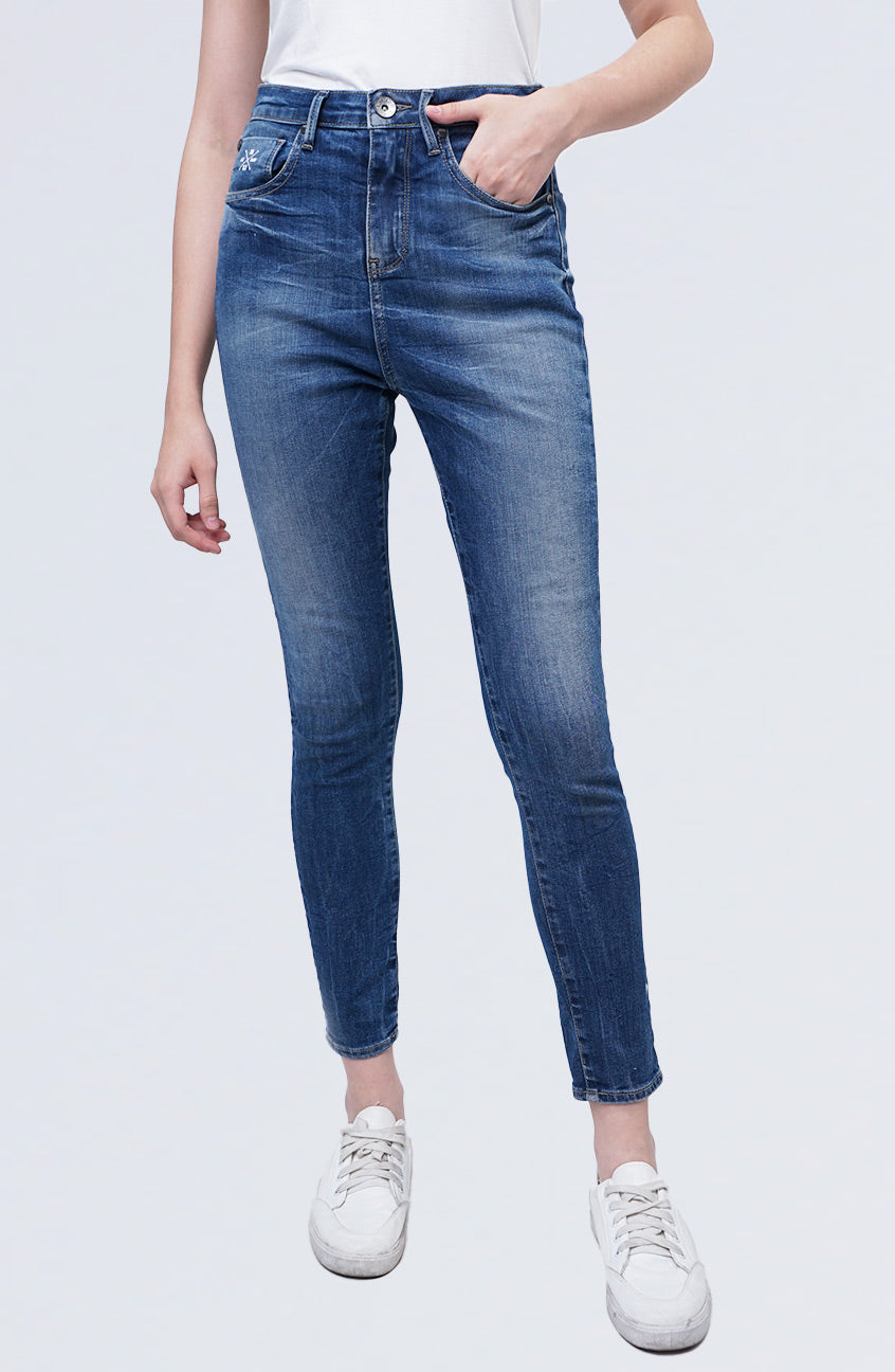 Jeans Skinny G4 Series Hi-Waist Handmade Medium Blue