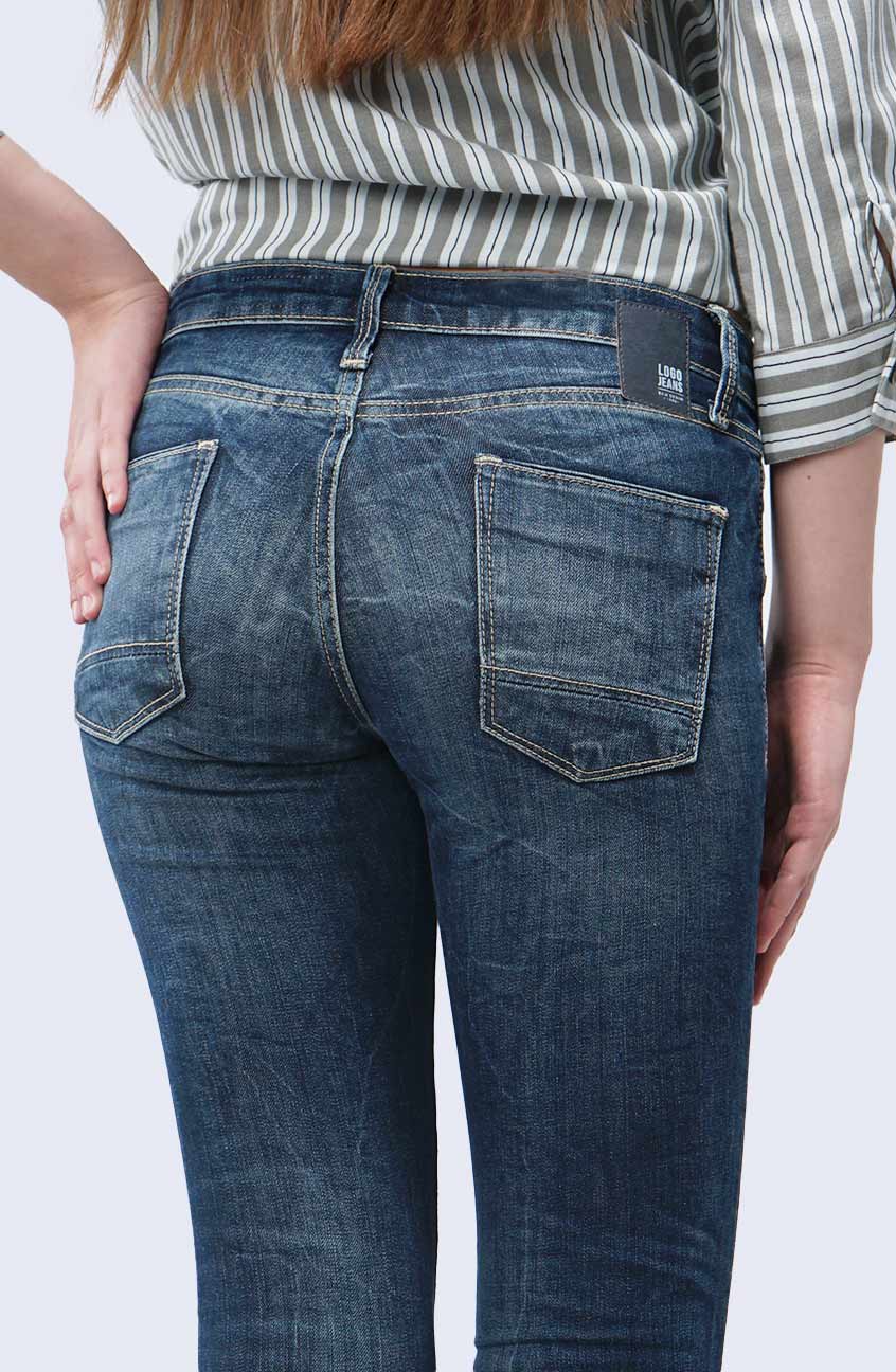 Jeans Skinny H4 Series Medium Blue