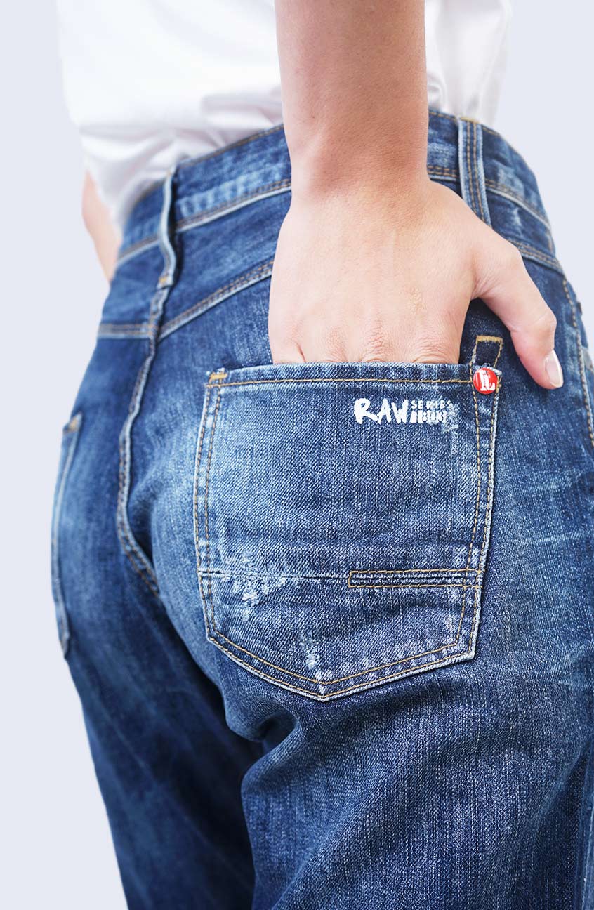 Jeans Boyfriend 74 Series Med Light