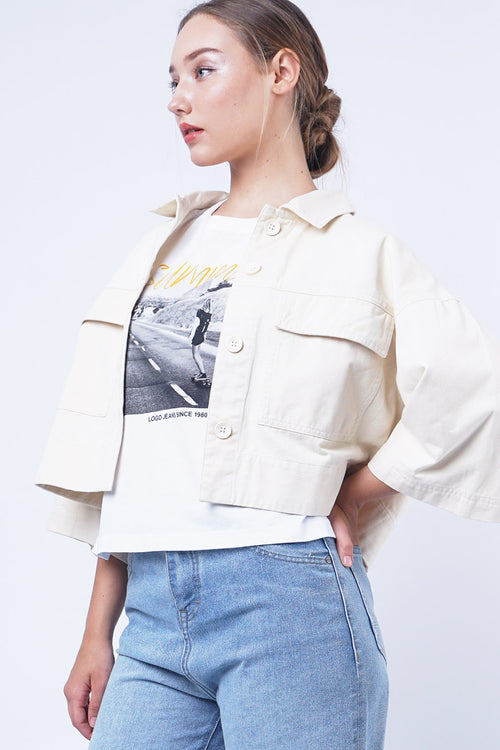 Jaket Bellanca Cream
