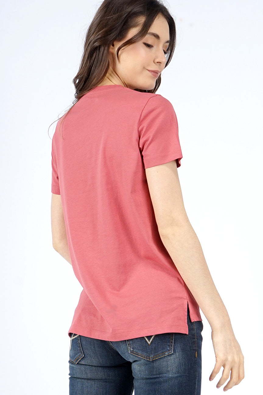 T-Shirt Lengan Pendek Adira Mideral Red