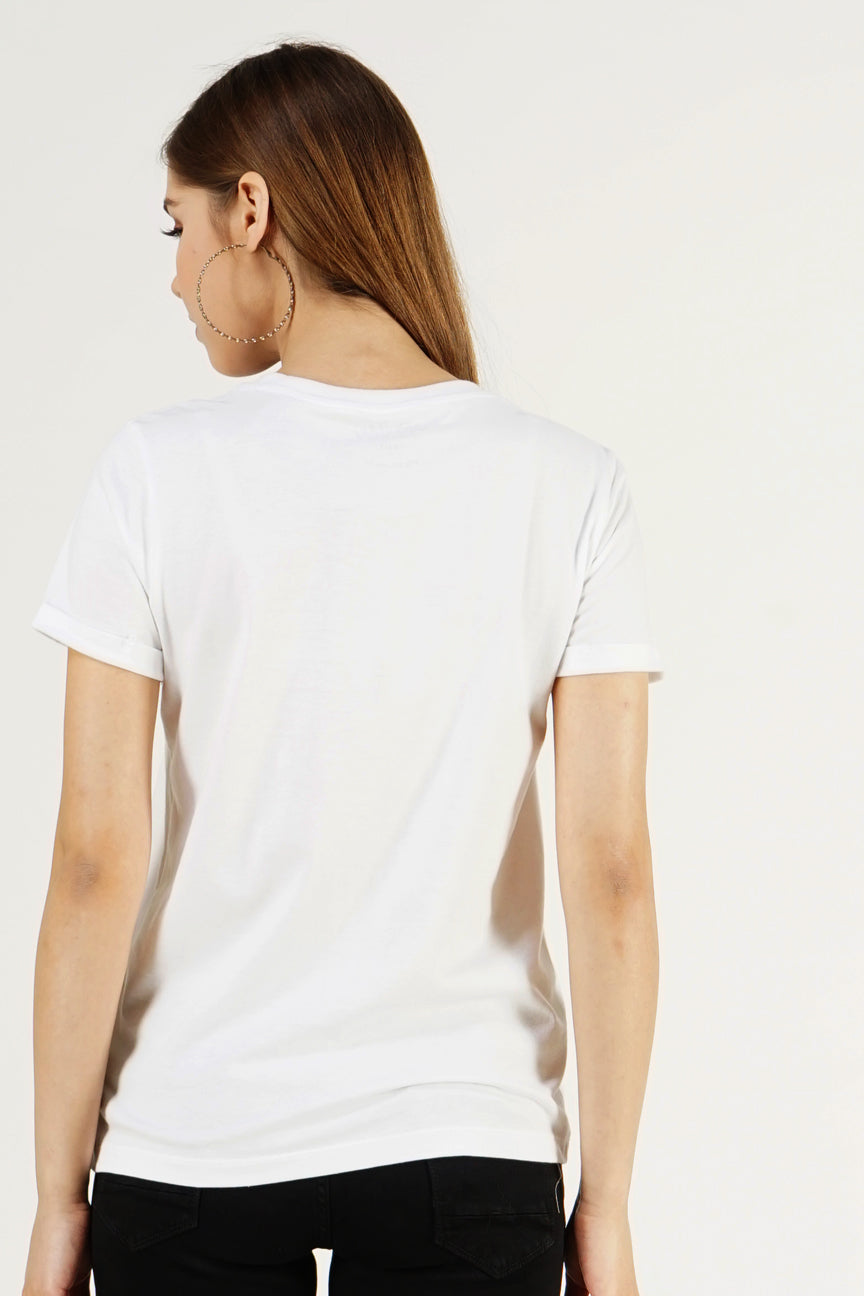 T-Shirt Lengan Pendek Cheaper Offwhite