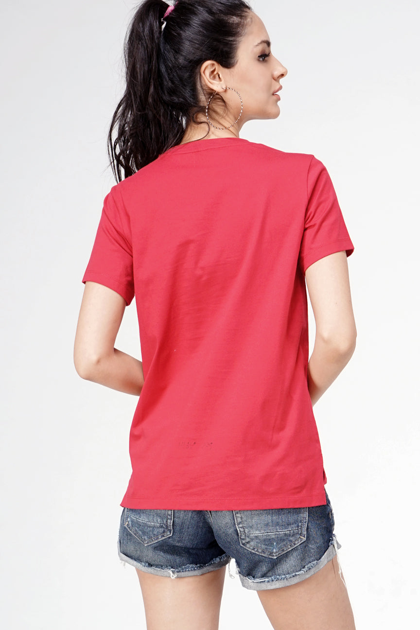 T-Shirt Lengan Pendek Neih Red