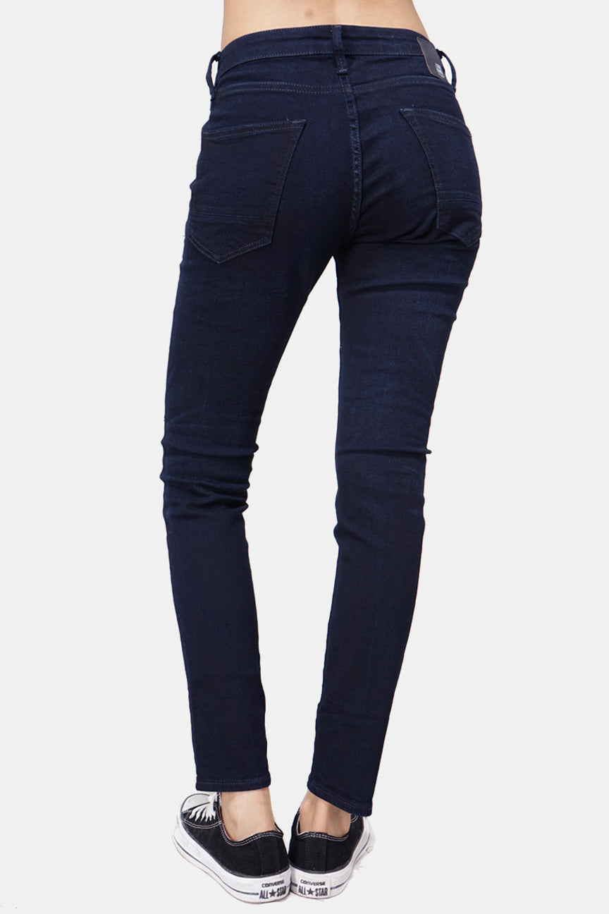 Jeans Skinny D3 Series Middle Waist Dark Blue