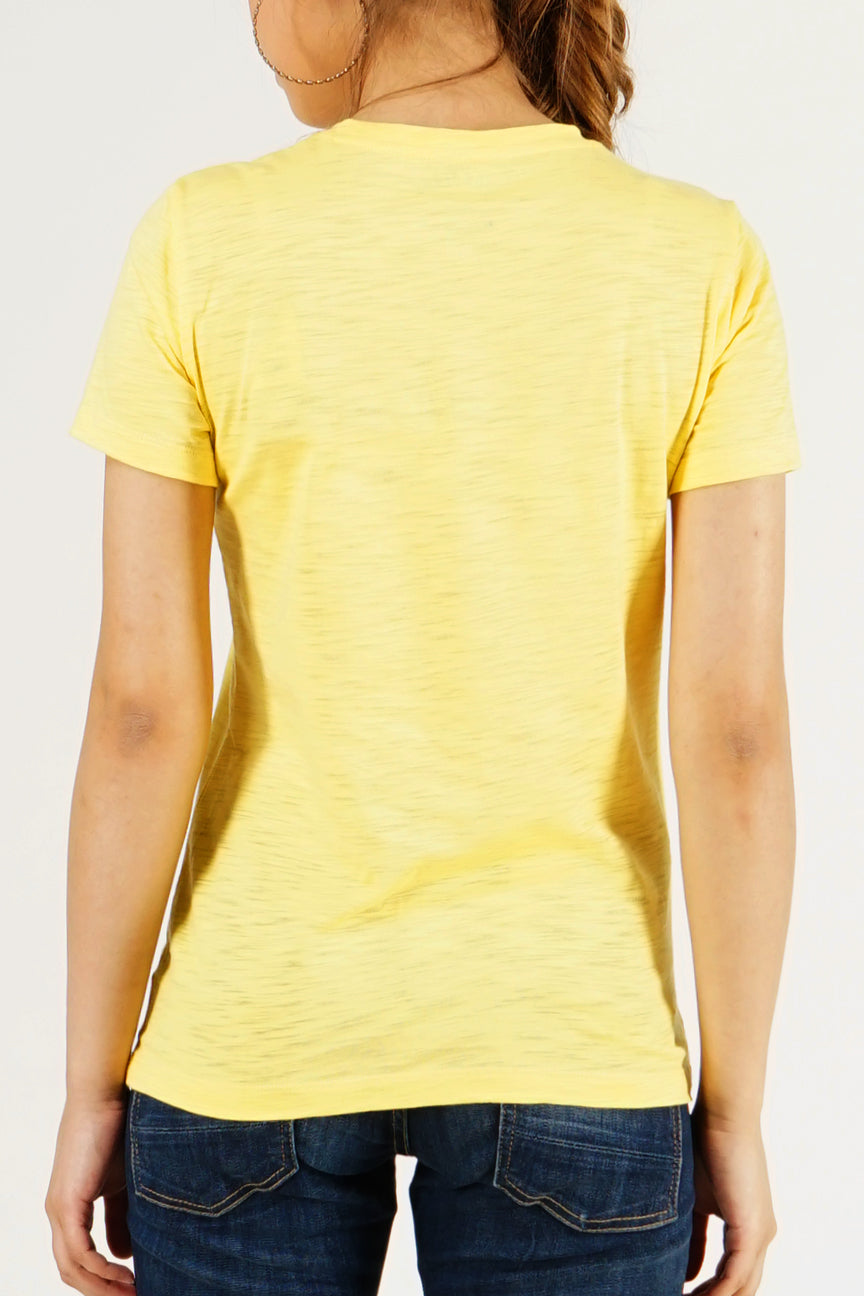 T-Shirt Lengan Pendek Nala Yellow