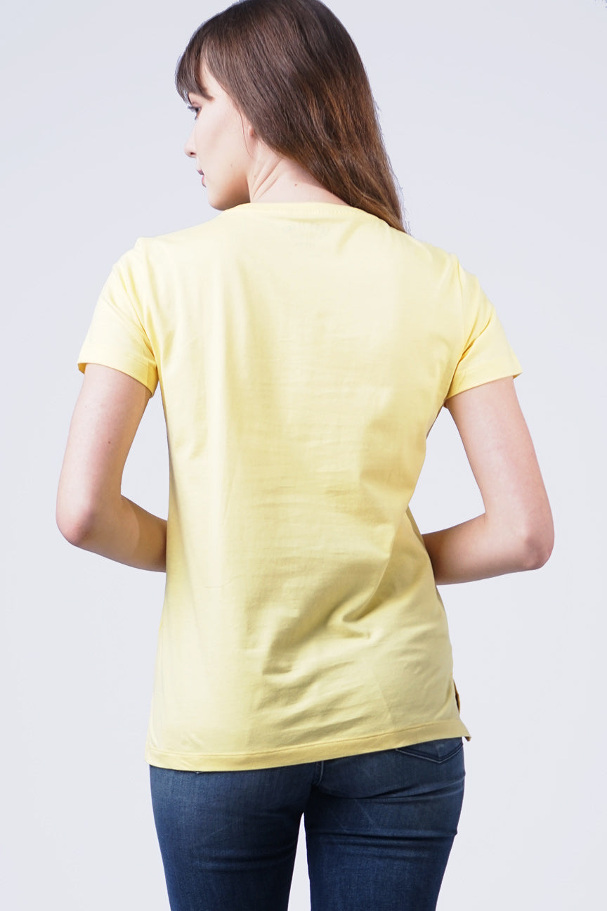T-Shirt Lengan Pendek Bumble Yellow