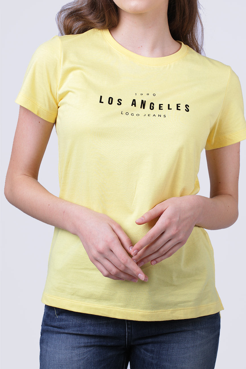 T-Shirt Lengan Pendek Bumble Yellow