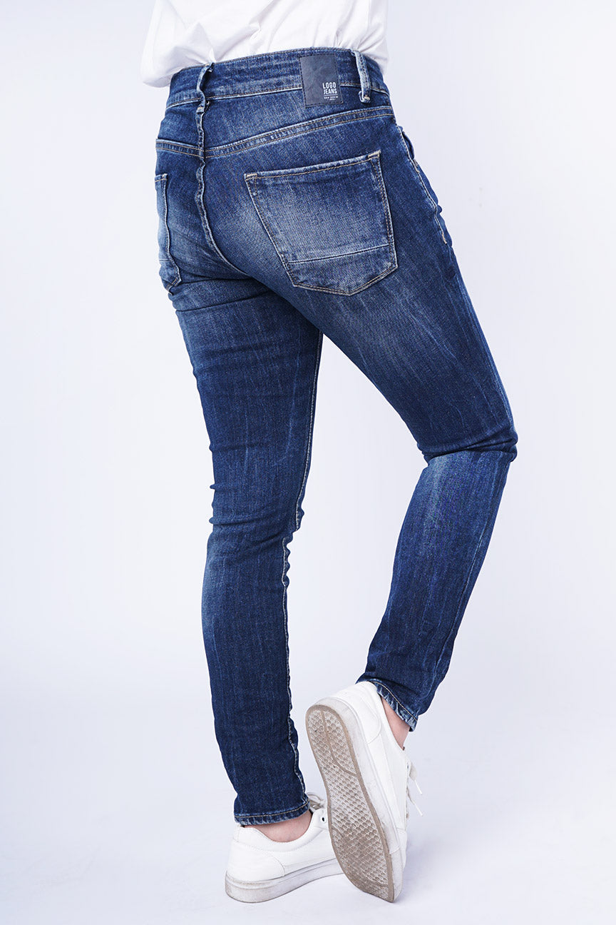 Jeans Skinny 86 Series Middle Waist Dark