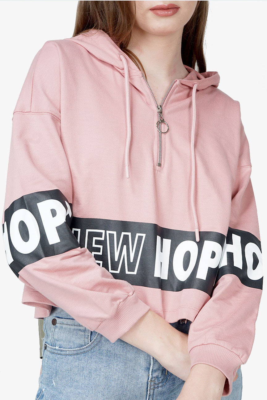 Sweater Hoodie Christa Pink