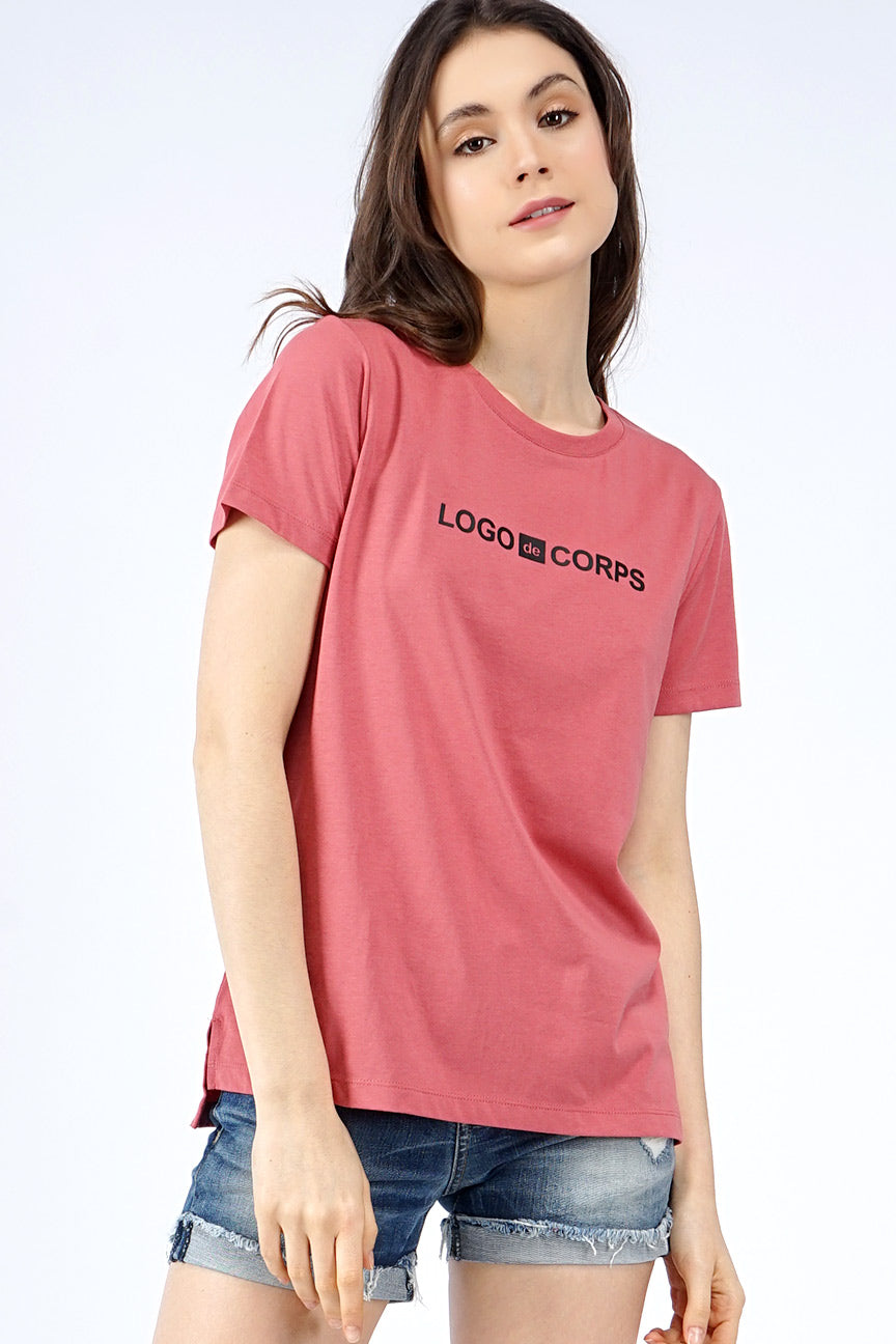 T-Shirt Lengan Pendek Denver Mineral Red