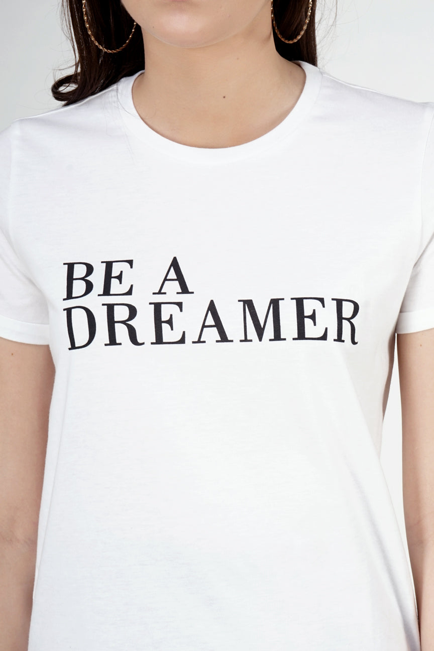 T-Shirt Lengan Pendek Niss Offwhite