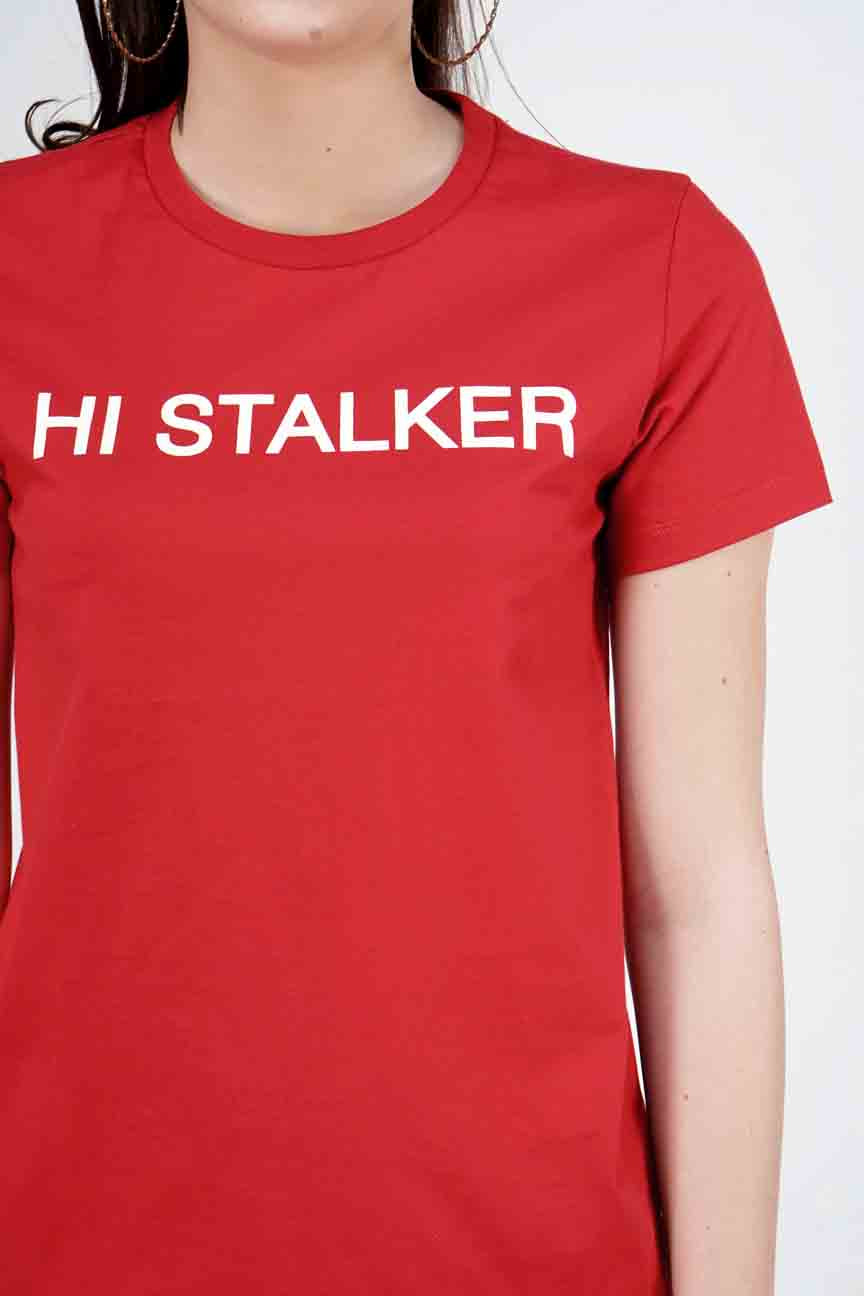 T-Shirt Lengan Pendek Silly Red