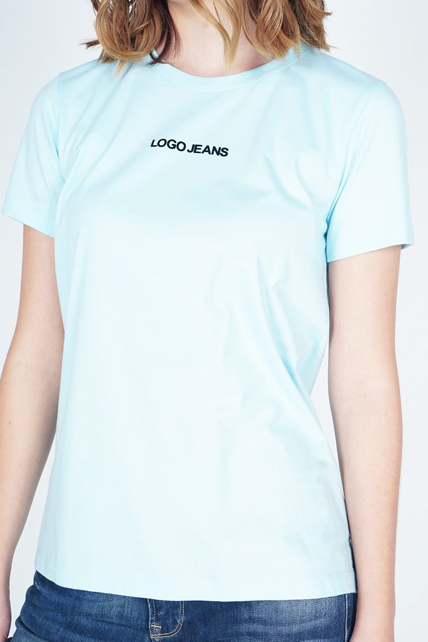 T-Shirt Lengan Pendek Fidelya Light Blue