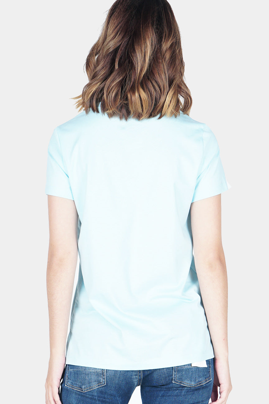 T-Shirt Lengan Pendek Fidelya Light Blue