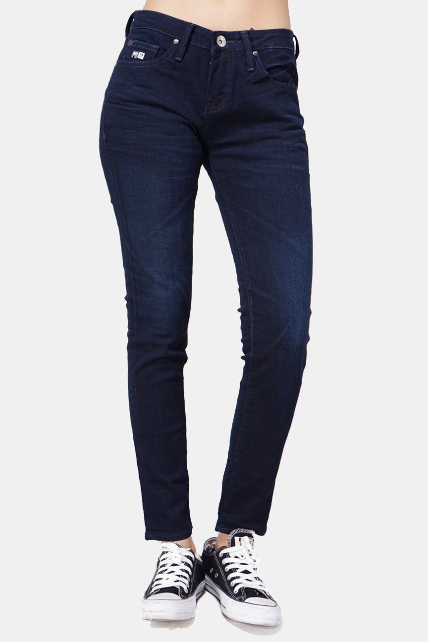 Jeans Skinny D3 Series Middle Waist Dark Blue