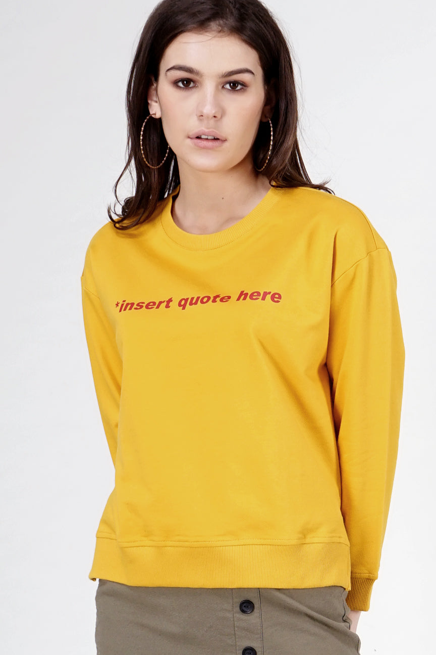 Sweater  Zabi Mustard