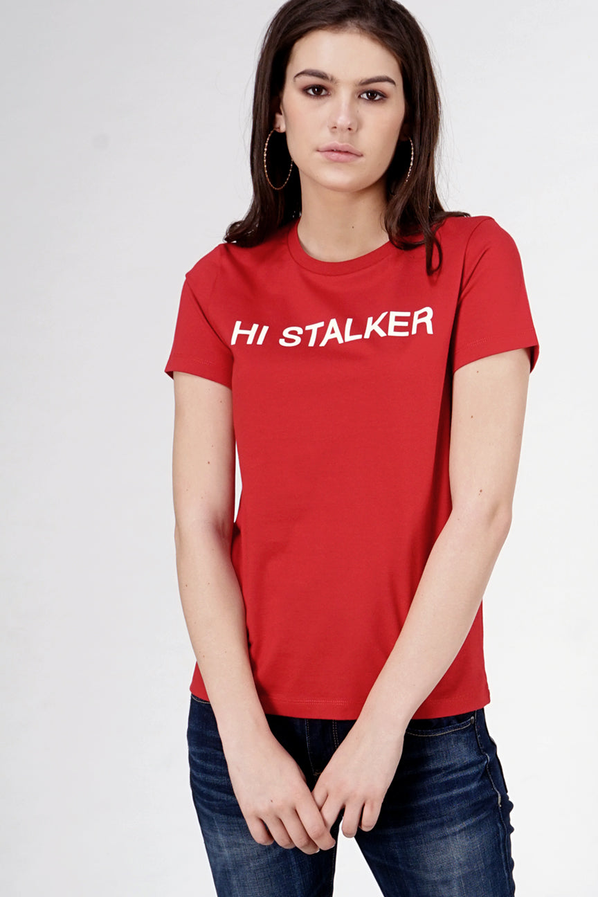 T-Shirt Lengan Pendek Silly Red
