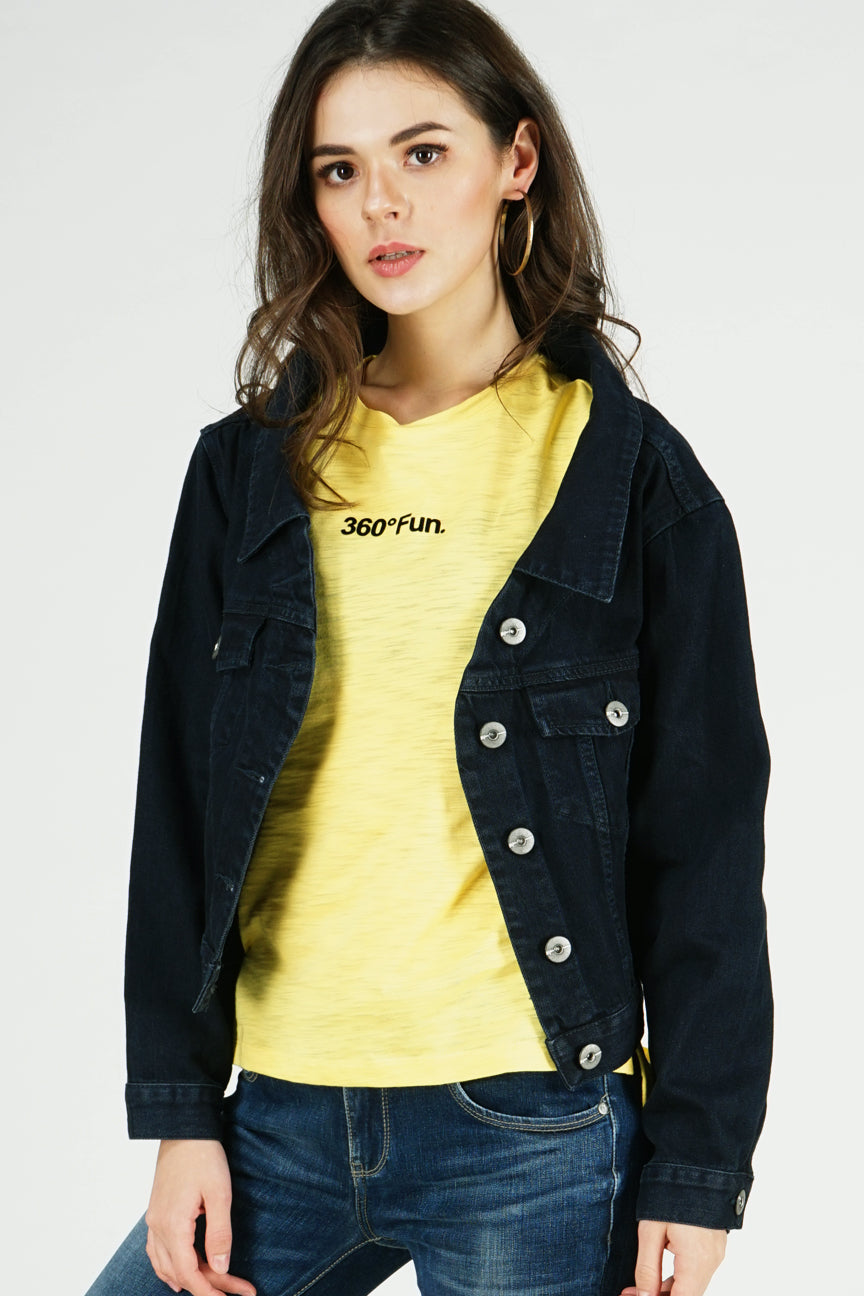 Jaket Jeans New Blue Denim