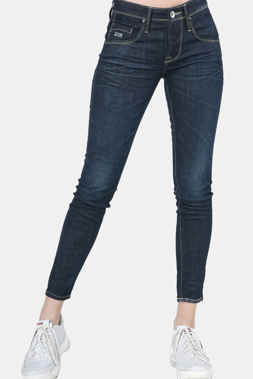 Jeans Skinny D1 Series Middle Waist Dark Blue
