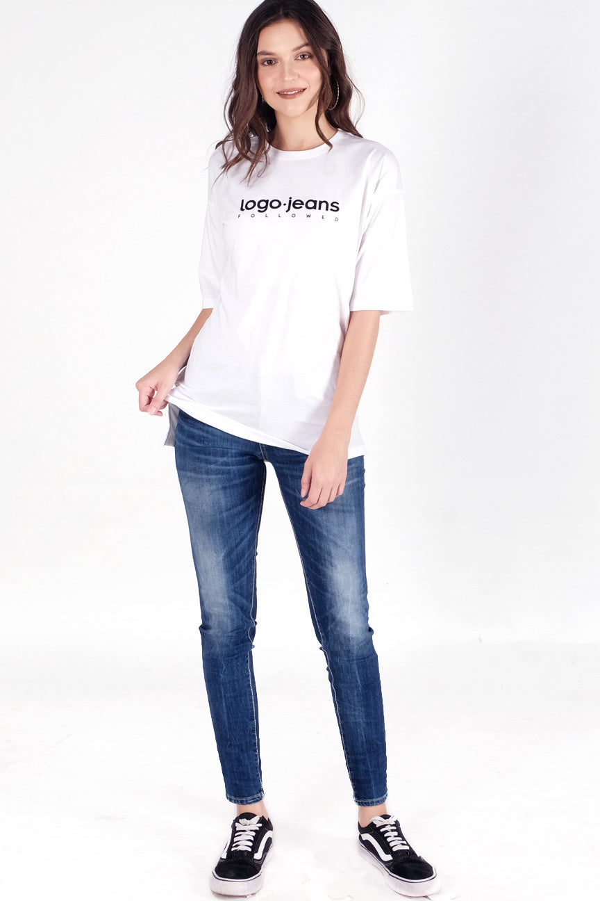 T-Shirt Lengan Pendek Kree Offwhite