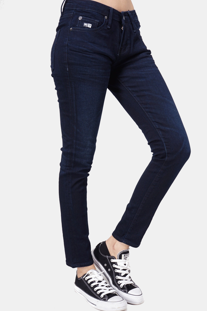 Jeans Skinny D3 Series Dark Blue Mid Waist