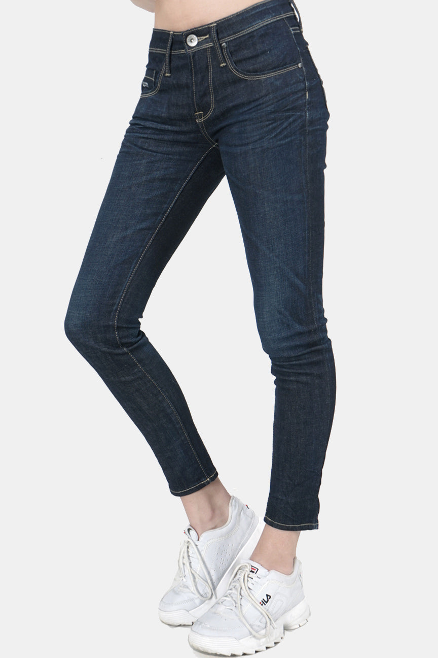 Jeans Skinny D1 Series Dark Blue Middle Waist