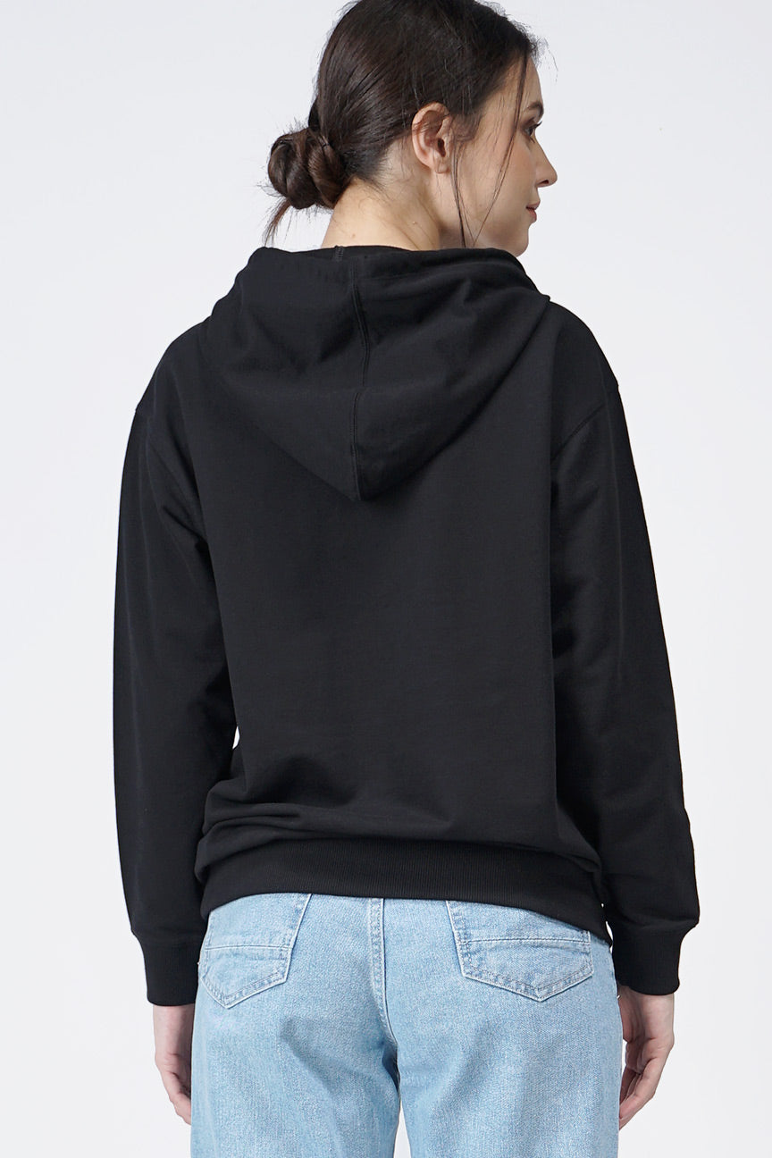 Sweater Hoodie Heera Black