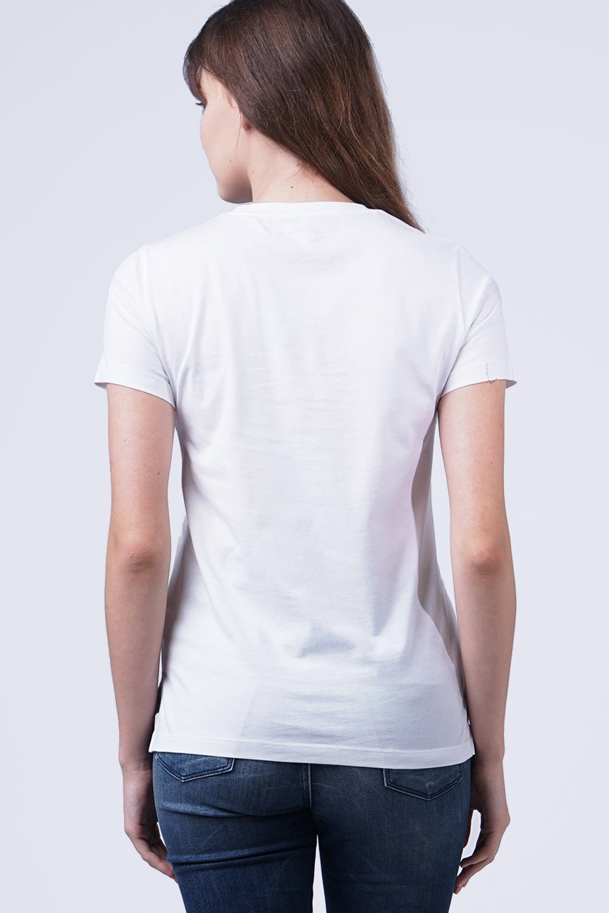 T-Shirt Lengan Pendek Kiyoko Offwhite