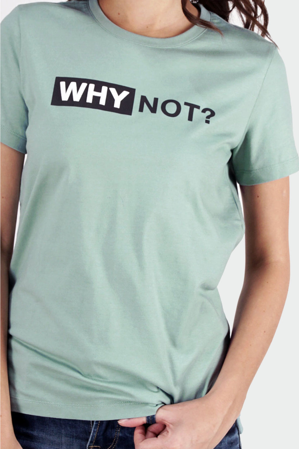 T-Shirt Lengan Pendek Laias Light Green